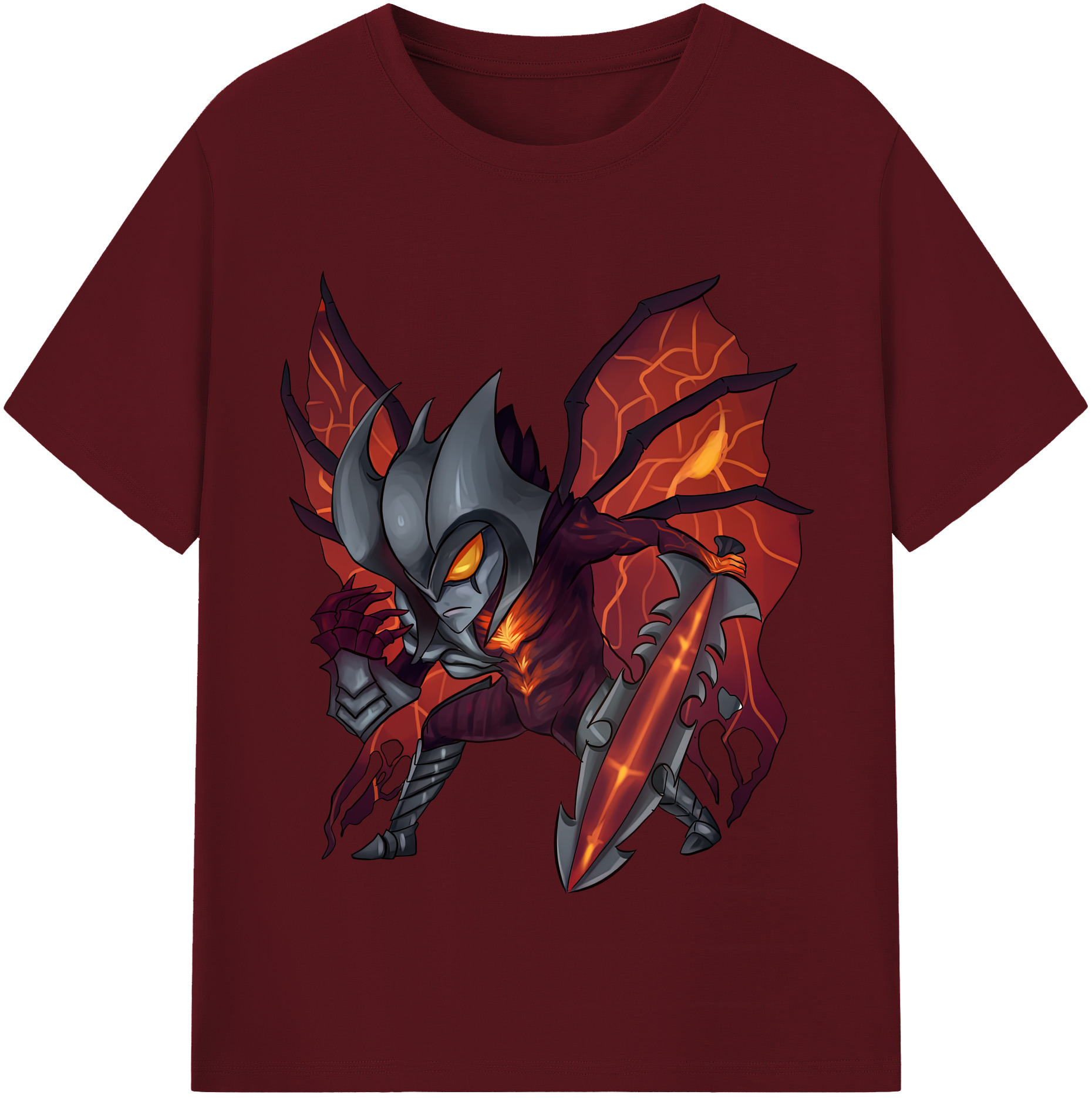 リーグ・オブ・レジェンド League of Legends LOL 綿100％半袖Tシャツ（フロントプリント）